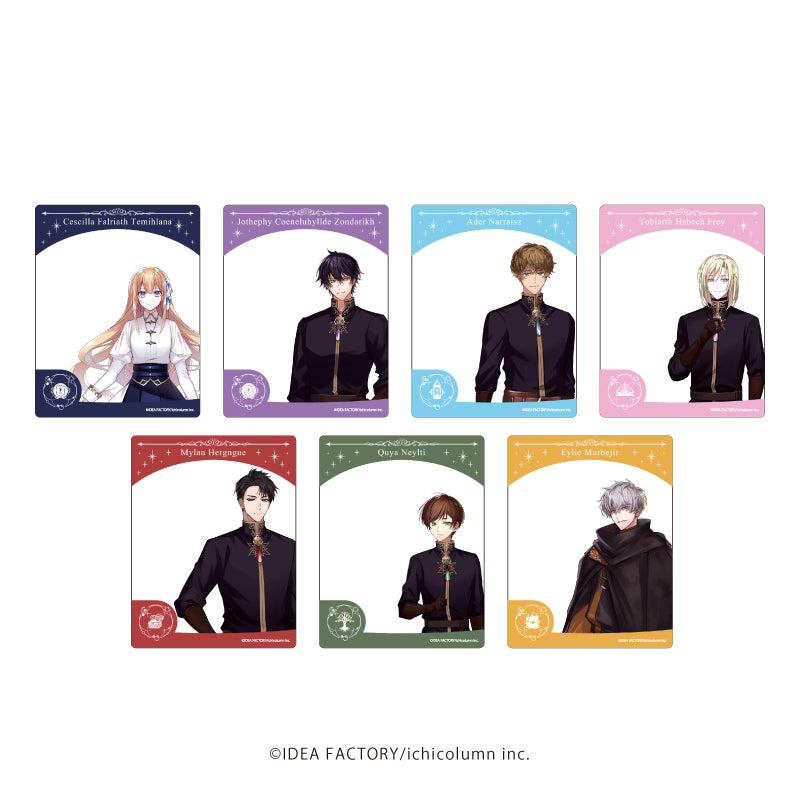 アクリルカード「テミラーナ国の強運姫と悲運騎士団」01/ブラインド(全7種)(公式イラスト) - official product image | AniSmile