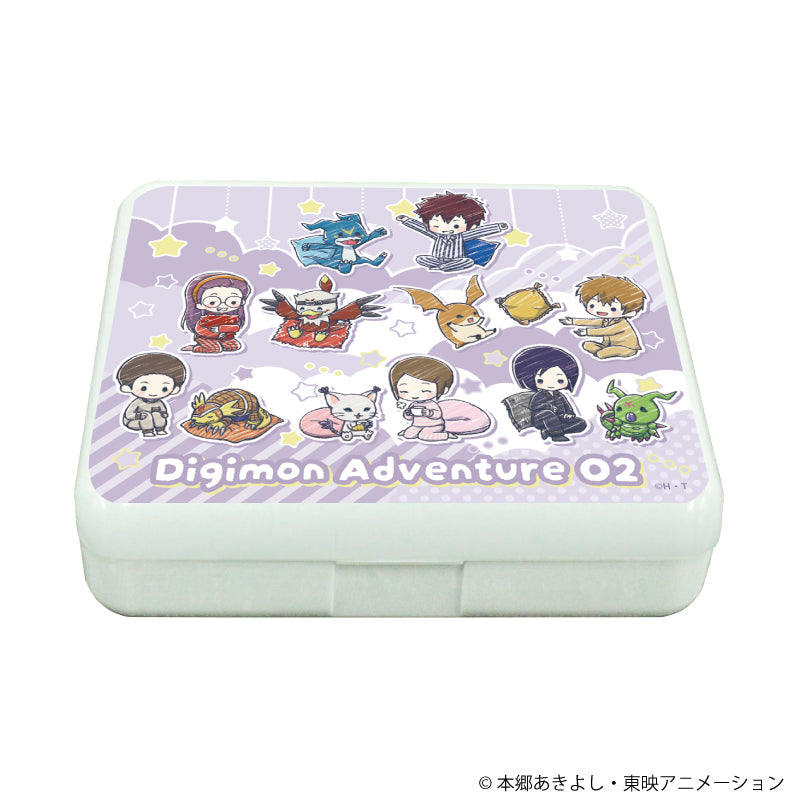 小物ケース「デジモンアドベンチャー02」01/集合デザイン パジャマパーティーver.(グラフアートイラスト) - AniSmile