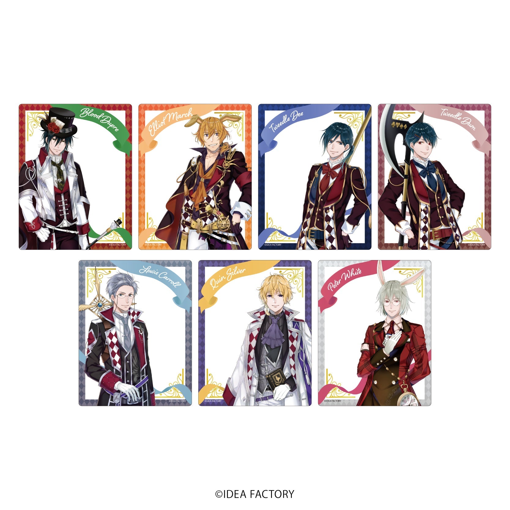 アクリルカード「スペードの国のアリス」03/ブラインド(全7種)(公式イラスト) - 公式商品画像 | AniSmile