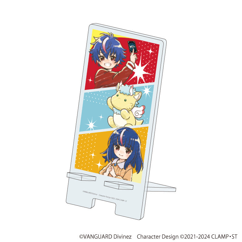 スマキャラスタンド「カードファイト!!ヴァンガードDivinez」02/コマ割りデザインB(グラフアートイラスト) - 公式商品画像 | AniSmile