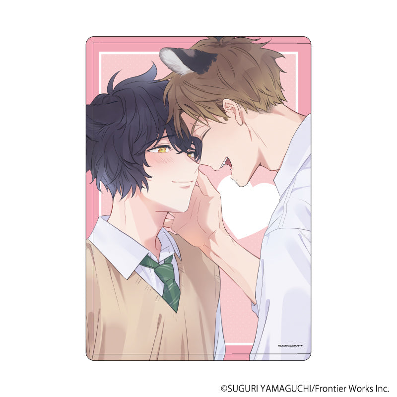 キャラクリアケース「オオカミくんは好きが隠せない」01/燈&響(公式イラスト) - official product image | AniSmile