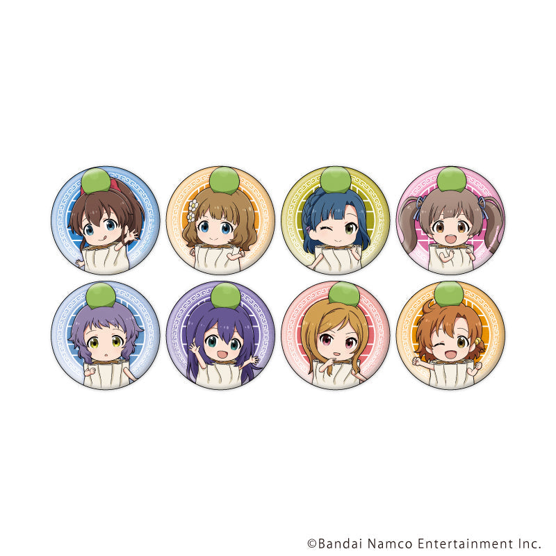 缶バッジ「アイドルマスター ミリオンライブ!」09/しゅうまいver. トレーディング(全8種)(ミニキャライラスト) - AniSmile