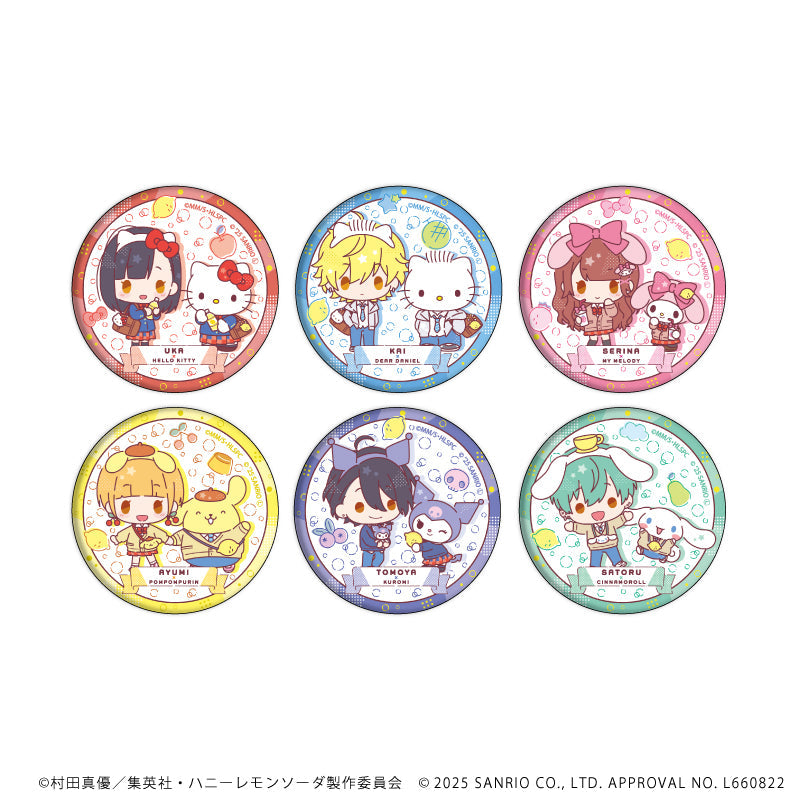 缶バッジ「TVアニメ『ハニーレモンソーダ』×サンリオキャラクターズ」01/ブラインド(全6種)(ミニキャライラスト) - 官方商品图片 | AniSmile