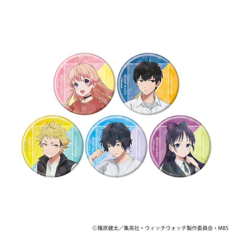 ホログラム缶バッジ(57mm)「TVアニメ『ウィッチウォッチ』」01/トレーディング(全5種)(公式イラスト) - AniSmile