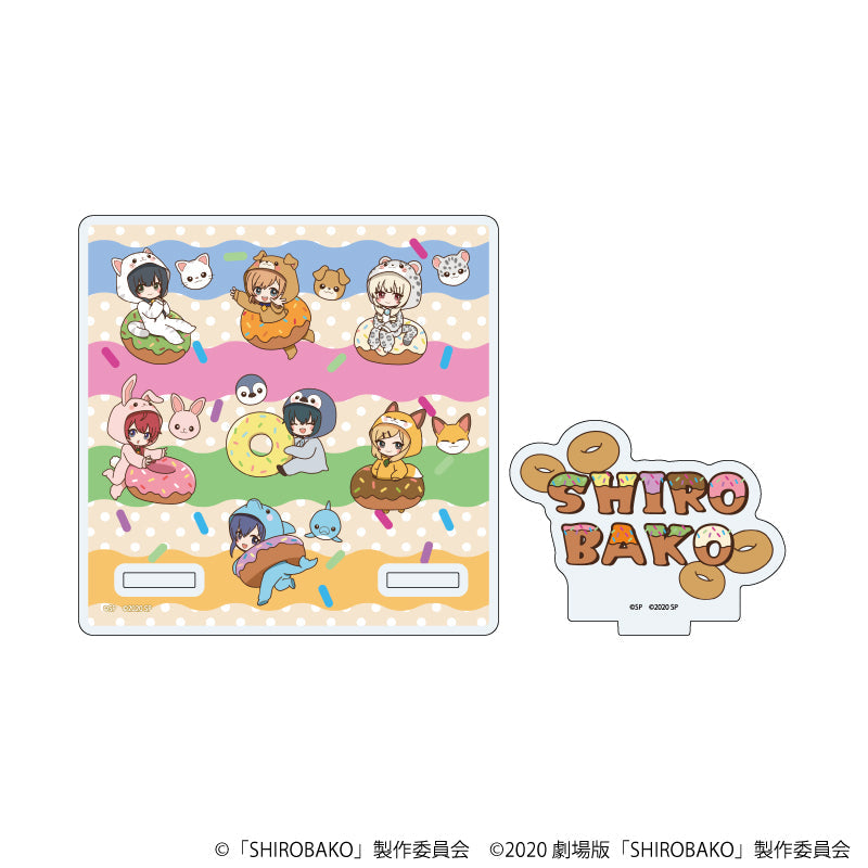 アクリルコースタースタンド「SHIROBAKO」01/集合デザイン(POP Artイラスト) - AniSmile
