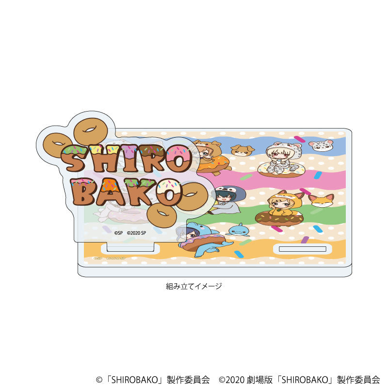 アクリルコースタースタンド「SHIROBAKO」01/集合デザイン(POP Artイラスト) 图片 2 | AniSmile