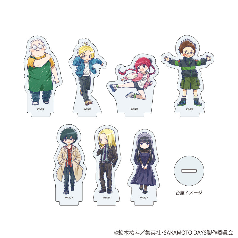 アクリルぷちスタンド「SAKAMOTO DAYS」02/日常ver. ブラインド(全7種)(グラフアートイラスト) - official product image | AniSmile