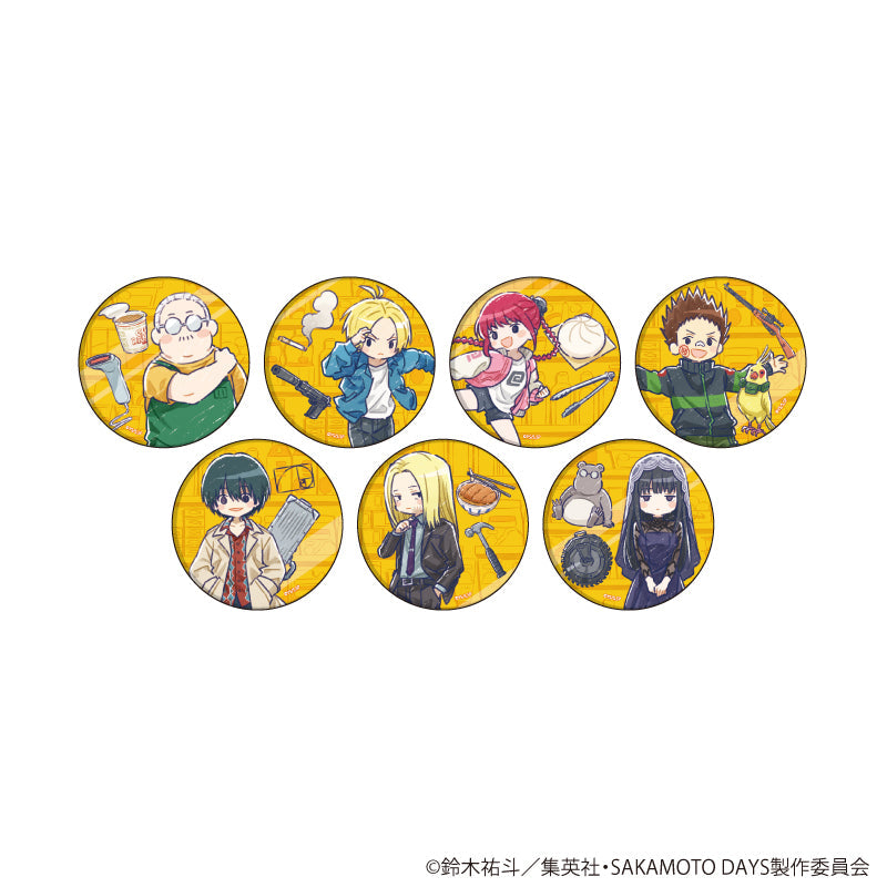 缶バッジ「SAKAMOTO DAYS」03/日常ver. ブラインド(全7種)(グラフアートイラスト) - AniSmile