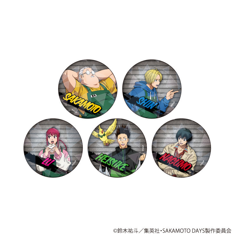 ホログラム缶バッジ(57mm)「SAKAMOTO DAYS」01/ブラインド(全5種)(描き下ろしイラスト) - AniSmile