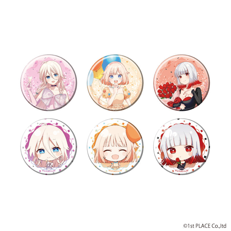 缶バッジ「IA/OИE/HIPPI」02/お祝いver. ブラインド(全6種)(描き起こしイラスト) - official product image | AniSmile
