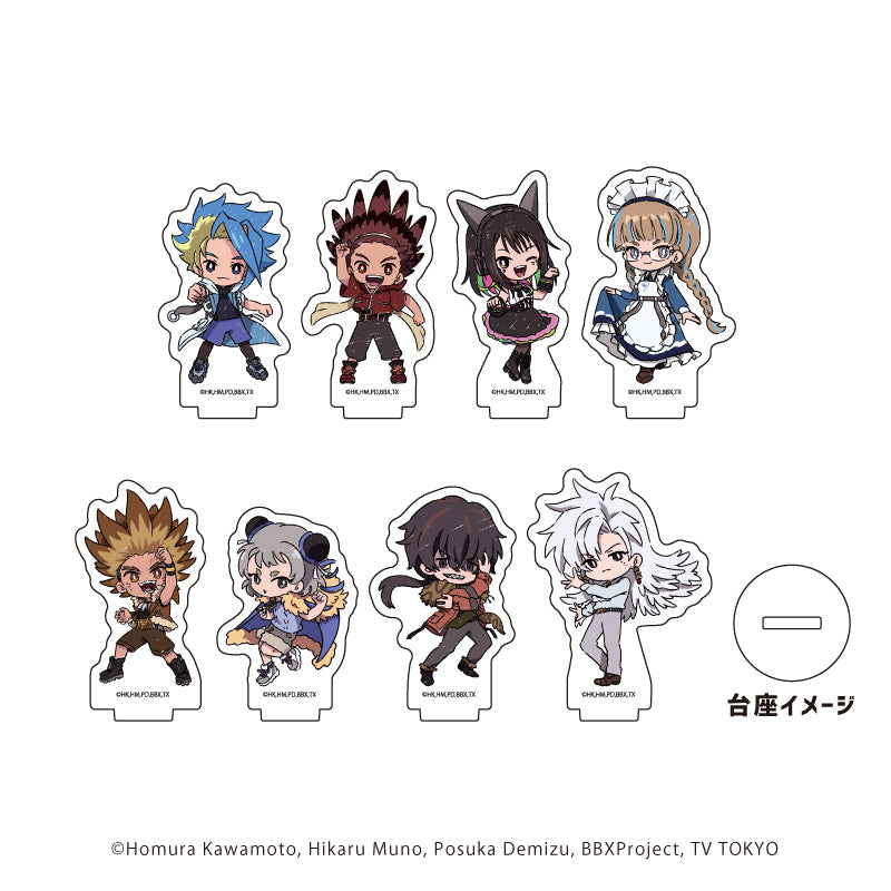 アクリルぷちスタンド「BEYBLADE X」01/ブラインド(全8種)(グラフアートイラスト) - 公式商品画像 | AniSmile