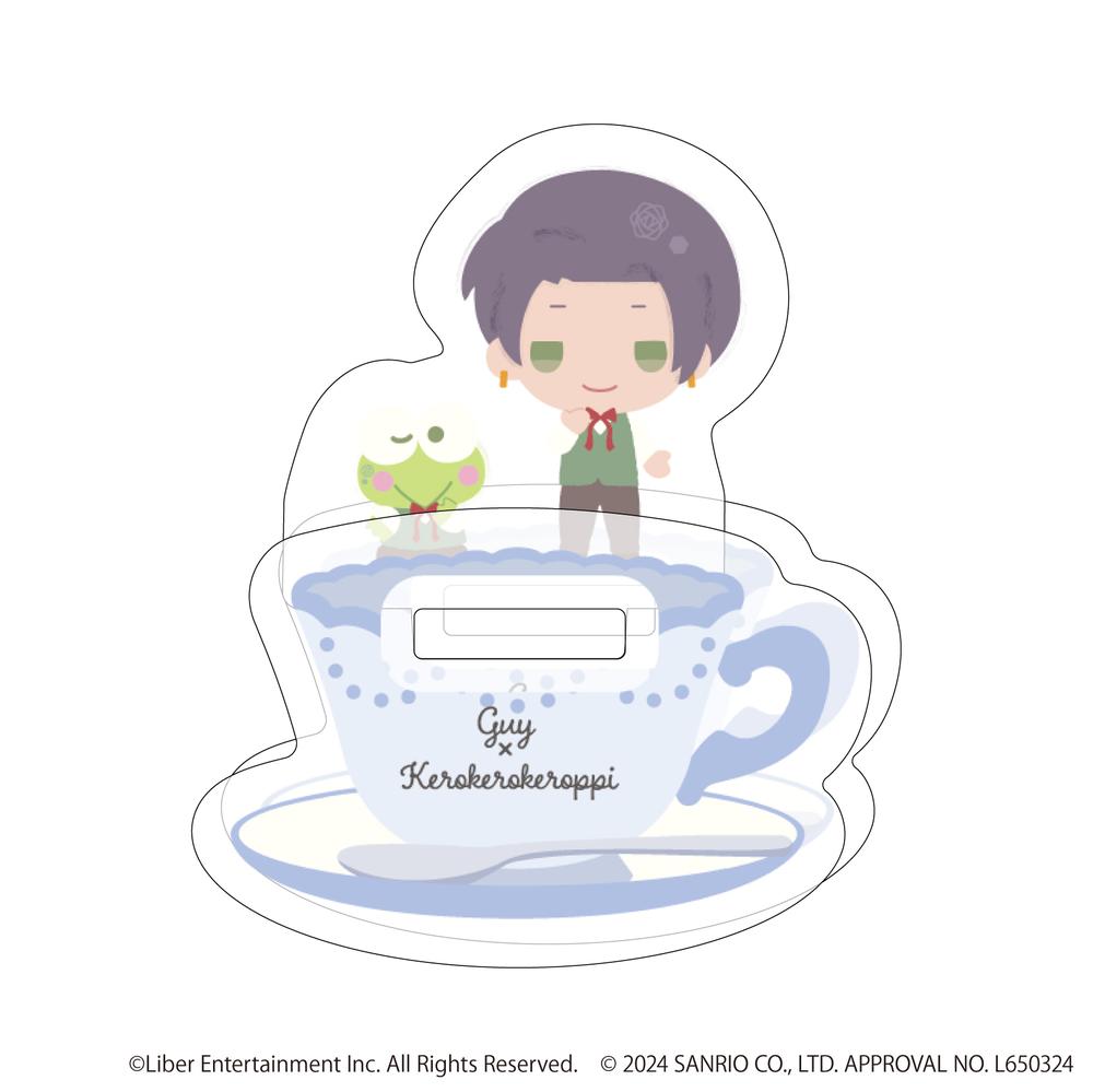 ゆらゆらアクリルスタンド「A3!×Sanrio characters」24/ガイ×けろけろけろっぴ(ミニキャライラスト) - 公式商品画像 | AniSmile