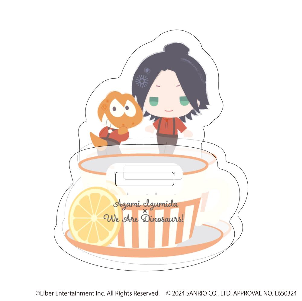 ゆらゆらアクリルスタンド「A3!×Sanrio characters」18/泉田 莇×ウィアーダイナソアーズ!(ミニキャライラスト) - 公式商品画像 | AniSmile