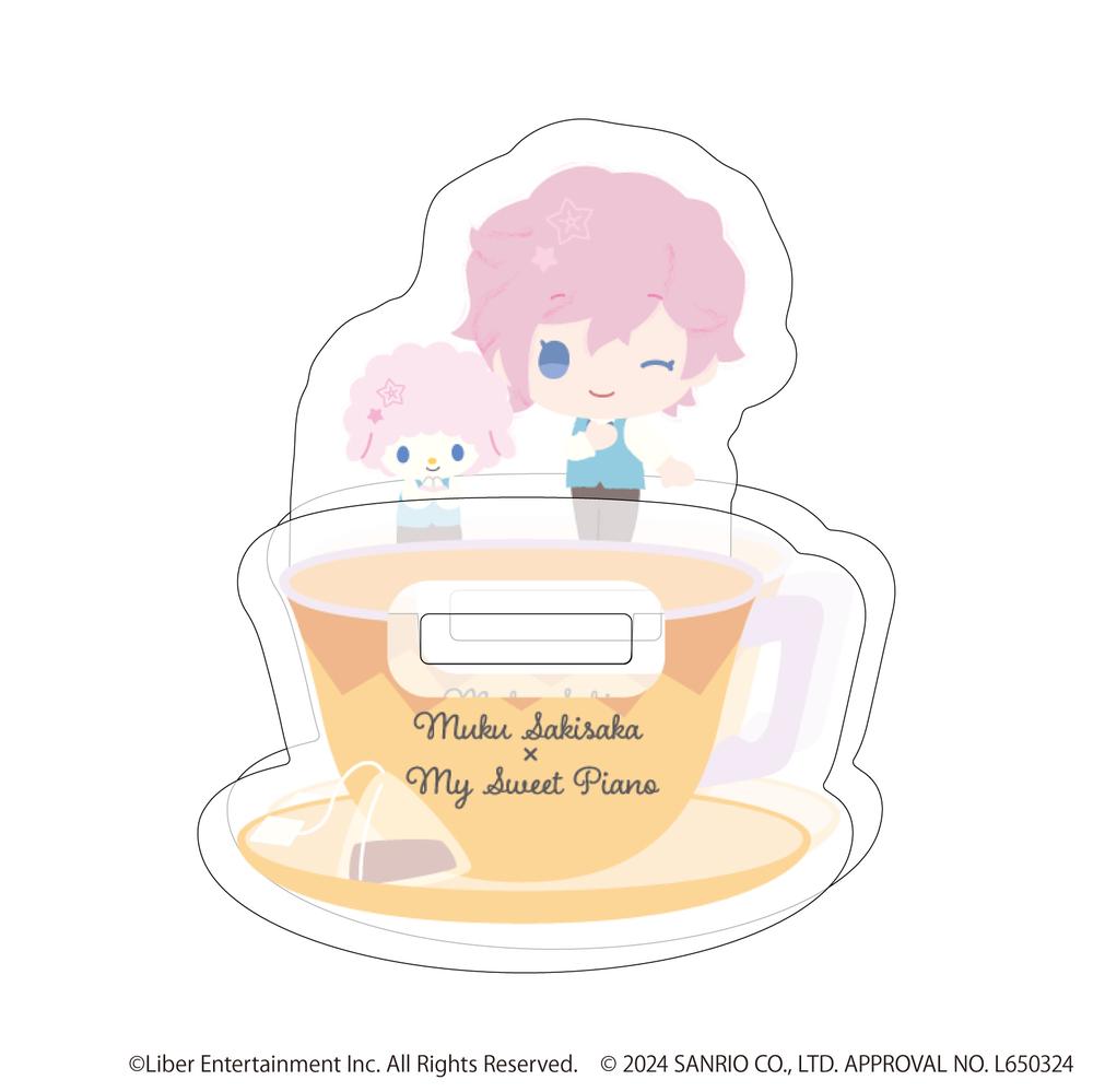ゆらゆらアクリルスタンド「A3!×Sanrio characters」09/向坂 椋×マイスウィートピアノ(ミニキャライラスト) - 公式商品画像 | AniSmile