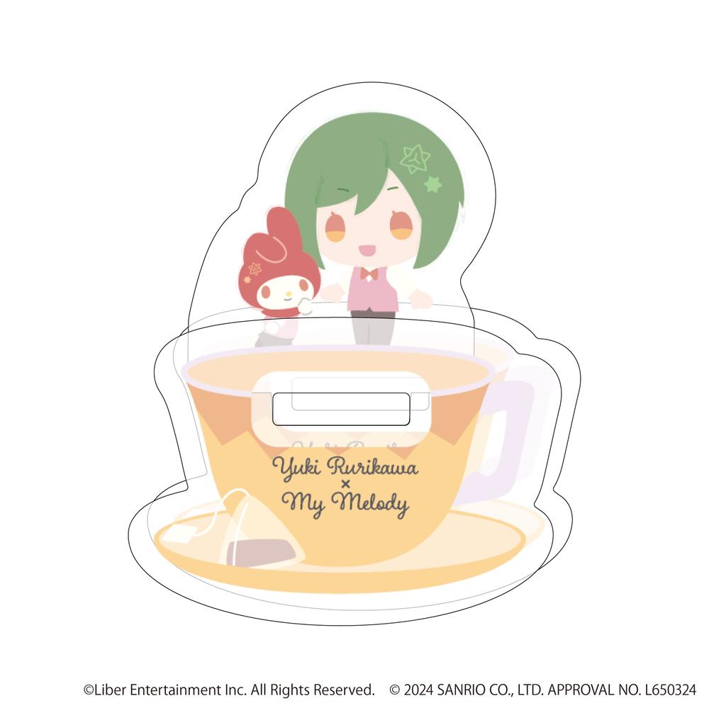 ゆらゆらアクリルスタンド「A3!×Sanrio characters」08/瑠璃川 幸×マイメロディ(ミニキャライラスト) - 公式商品画像 | AniSmile