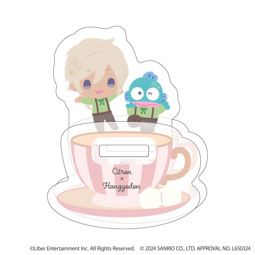 ゆらゆらアクリルスタンド「A3!×Sanrio characters」05/シトロン×ハンギョドン(ミニキャライラスト) - 公式商品画像 | AniSmile