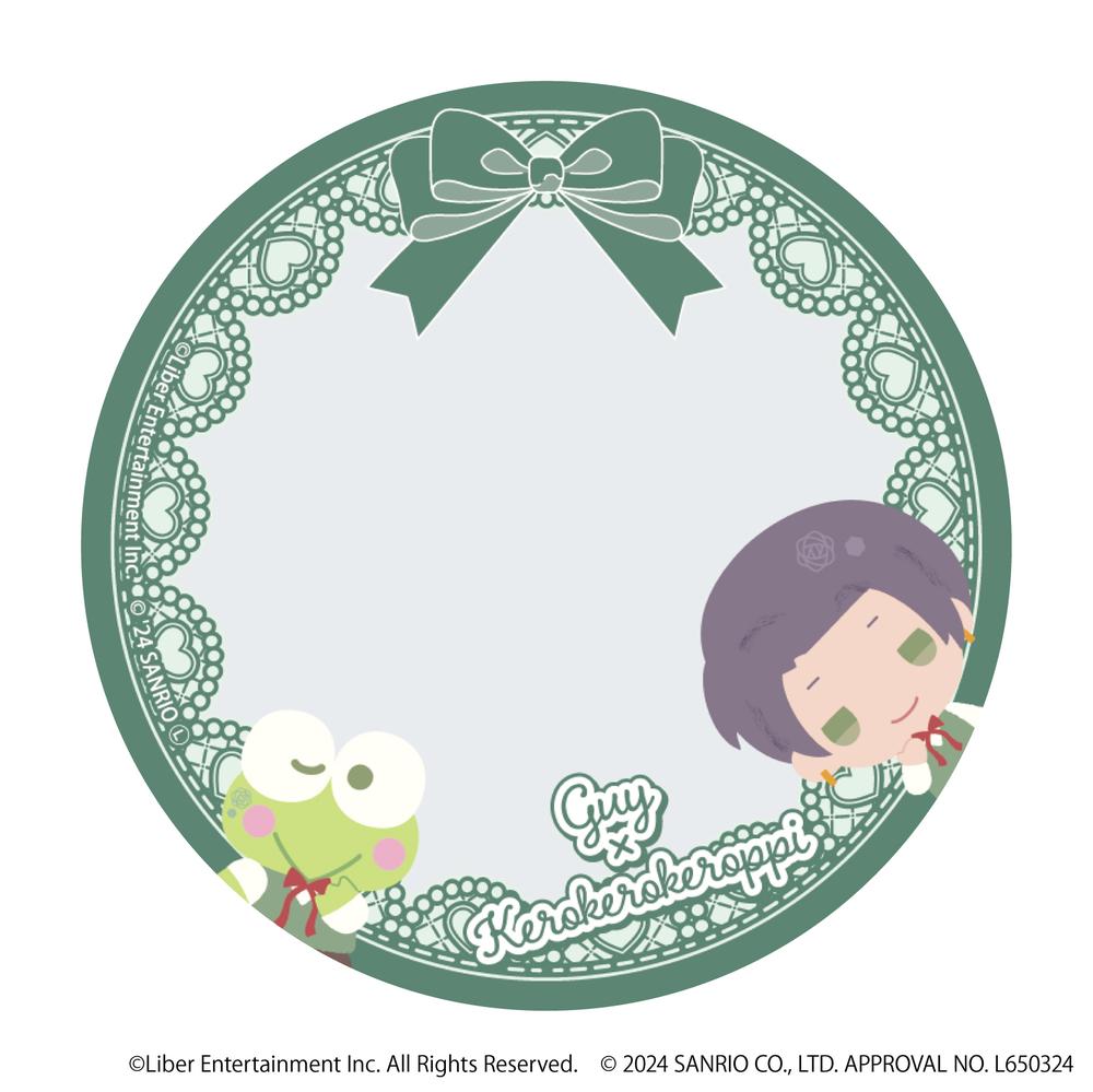 57mm缶デコカバー「A3!×Sanrio characters」24/ガイ×けろけろけろっぴ(ミニキャライラスト) - 公式商品画像 | AniSmile