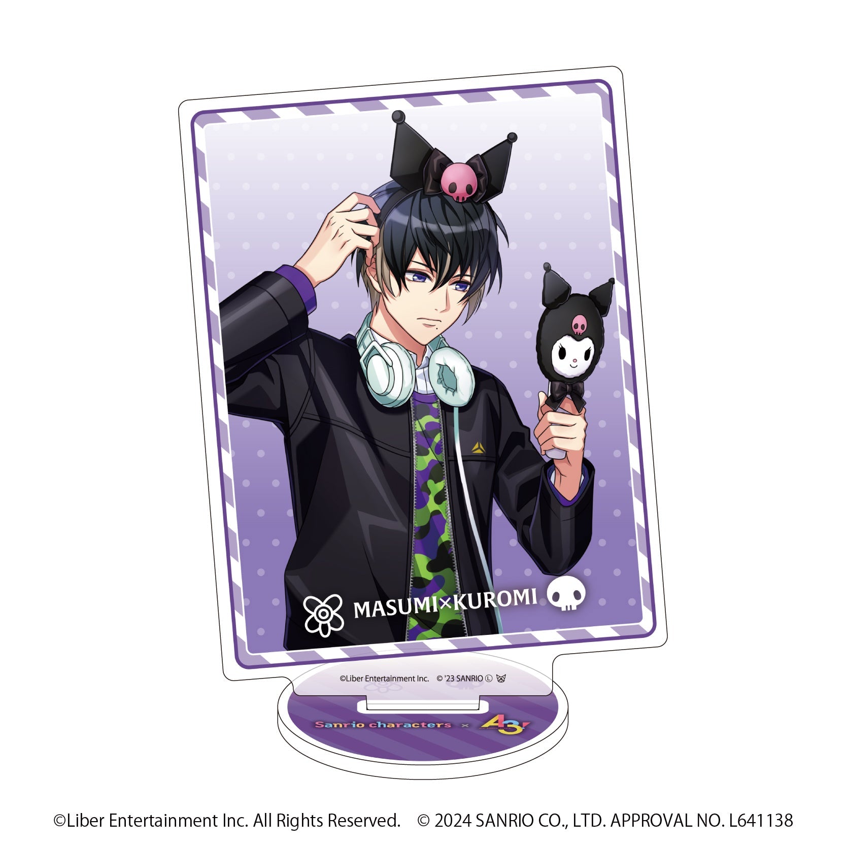 アクリルスタンド「A3!×Sanrio characters」09/碓氷真澄×クロミ(公式イラスト) - 公式商品画像 | AniSmile