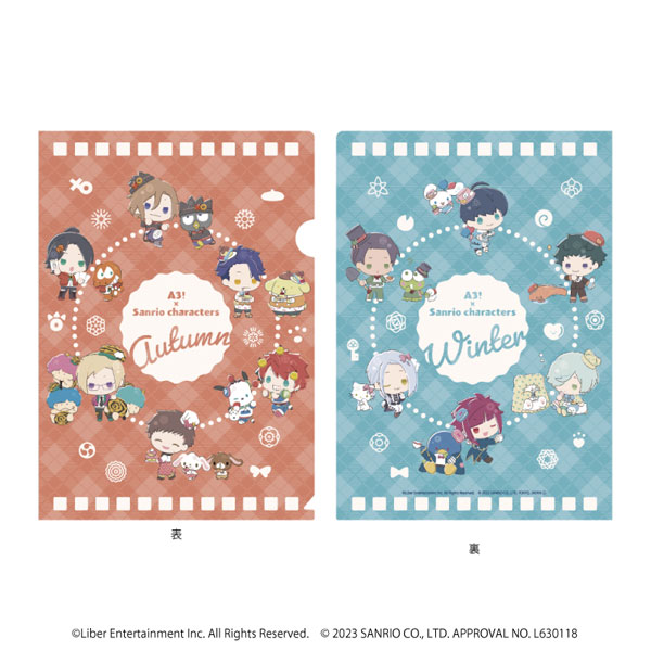 クリアファイル「A3!×Sanrio characters」02/A&W - 公式商品画像 | AniSmile