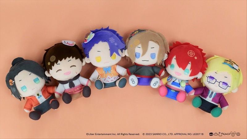 ぬいぐるみ「A3!×Sanrio characters」17/古市左京×ゴロピカドン(ミニキャライラスト) 画像 3 | AniSmile