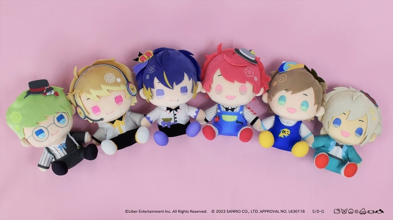 ぬいぐるみ「A3!×Sanrio characters」01/佐久間咲也×ハローキティ(ミニキャライラスト) 画像 3 | AniSmile