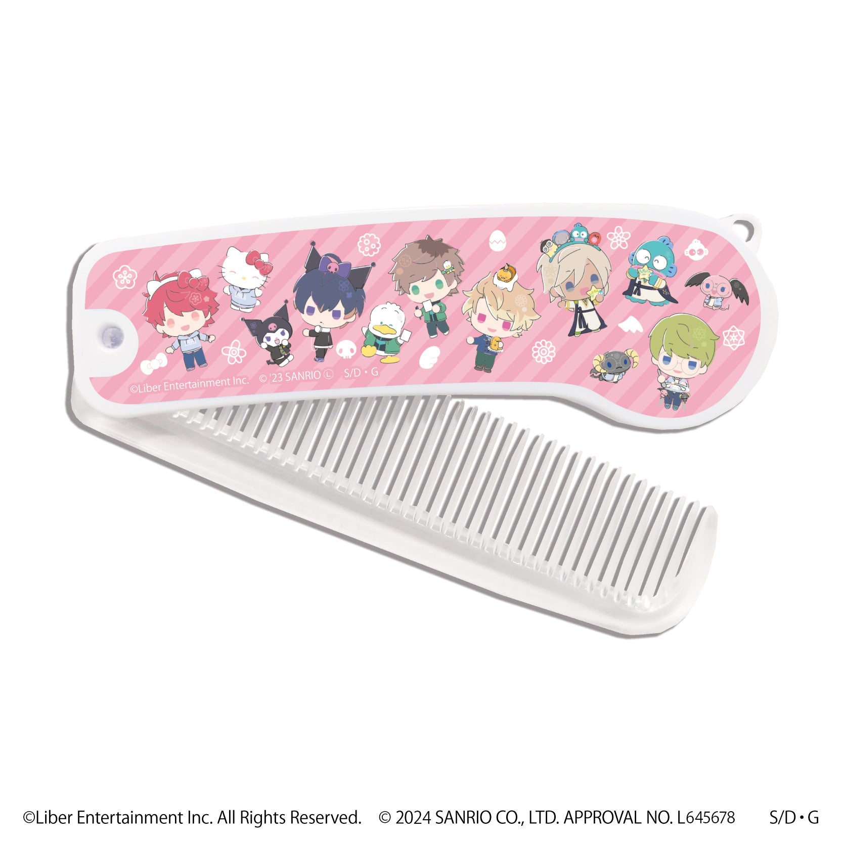 折りたたみコーム「A3!×Sanrio characters」01/春組 - 公式商品画像 | AniSmile