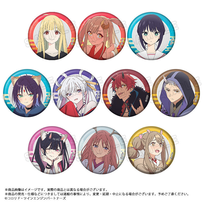 『超かぐや姫!』 トレーディング缶バッジ - 公式商品画像 | AniSmile