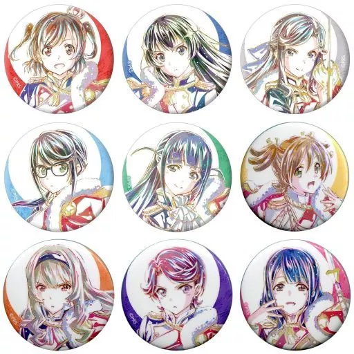 少女☆歌劇 レヴュースタァライト トレーディングAni-Art缶バッジ(単位/単品) - 公式商品画像 | AniSmile