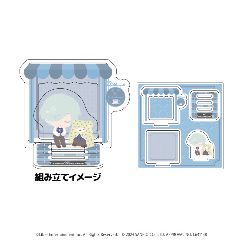 アクリルスタンドプレート「A3!×Sanrio characters」21/御影 密×まるもふびより(ミニキャライラスト) - 公式商品画像 | AniSmile