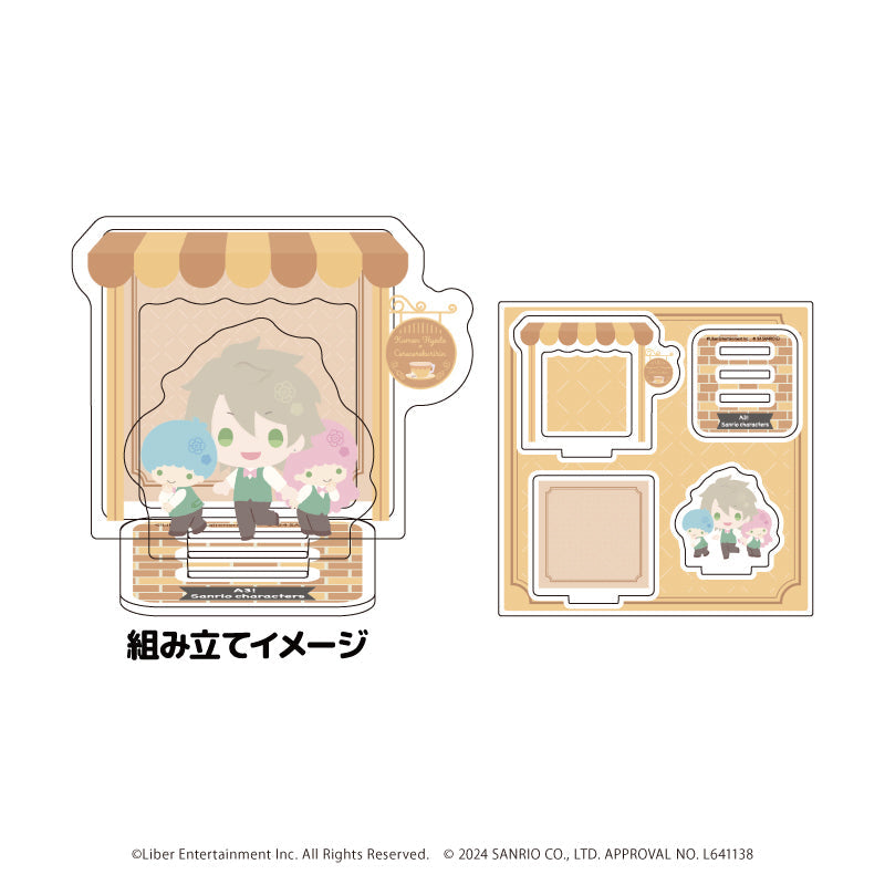 アクリルスタンドプレート「A3!×Sanrio characters」11/三好 一成×リトルツインスターズ(ミニキャライラスト) - 公式商品画像 | AniSmile