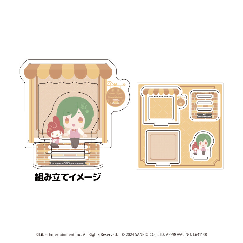 アクリルスタンドプレート「A3!×Sanrio characters」08/瑠璃川 幸×マイメロディ(ミニキャライラスト) - 公式商品画像 | AniSmile