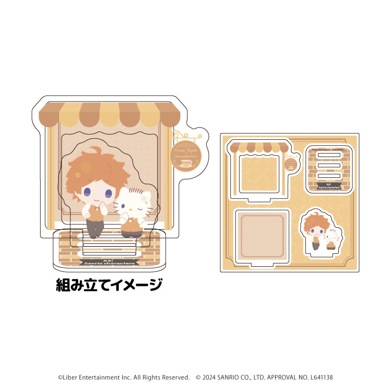 アクリルスタンドプレート「A3!×Sanrio characters」07/皇 天馬×ディアダニエル(ミニキャライラスト) - 公式商品画像 | AniSmile