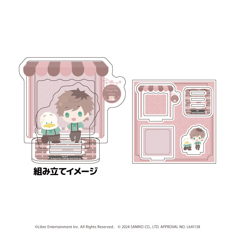 アクリルスタンドプレート「A3!×Sanrio characters」03/皆木 綴×あひるのペックル(ミニキャライラスト) - 公式商品画像 | AniSmile