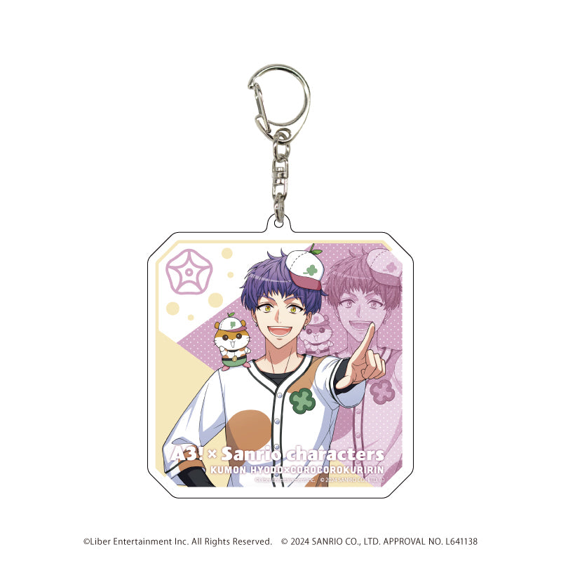 デカアクリルキーホルダー「A3!×Sanrio characters」02/兵頭 九門×コロコロクリリン(等身イラスト) - 公式商品画像 | AniSmile