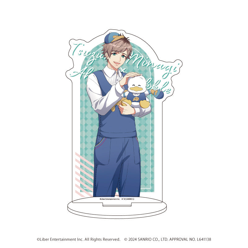 アクリルスタンド「A3!×Sanrio characters」37/皆木 綴×あひるのペックル(等身イラスト) - 公式商品画像 | AniSmile