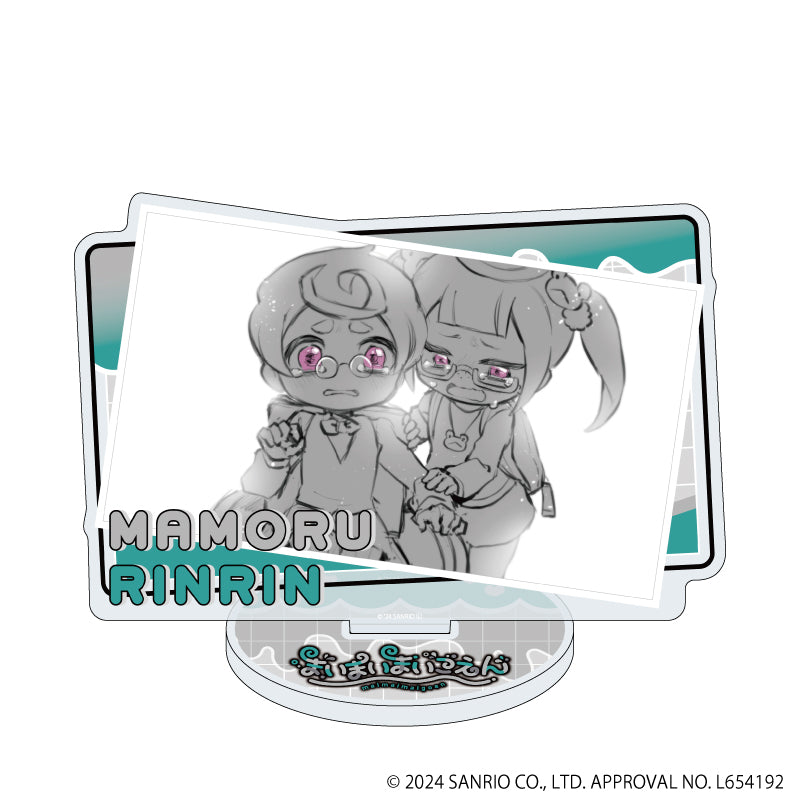 アクリルスタンド「まいまいまいごえん」44/マモル&リンリン(公式イラスト) - 公式商品画像 | AniSmile