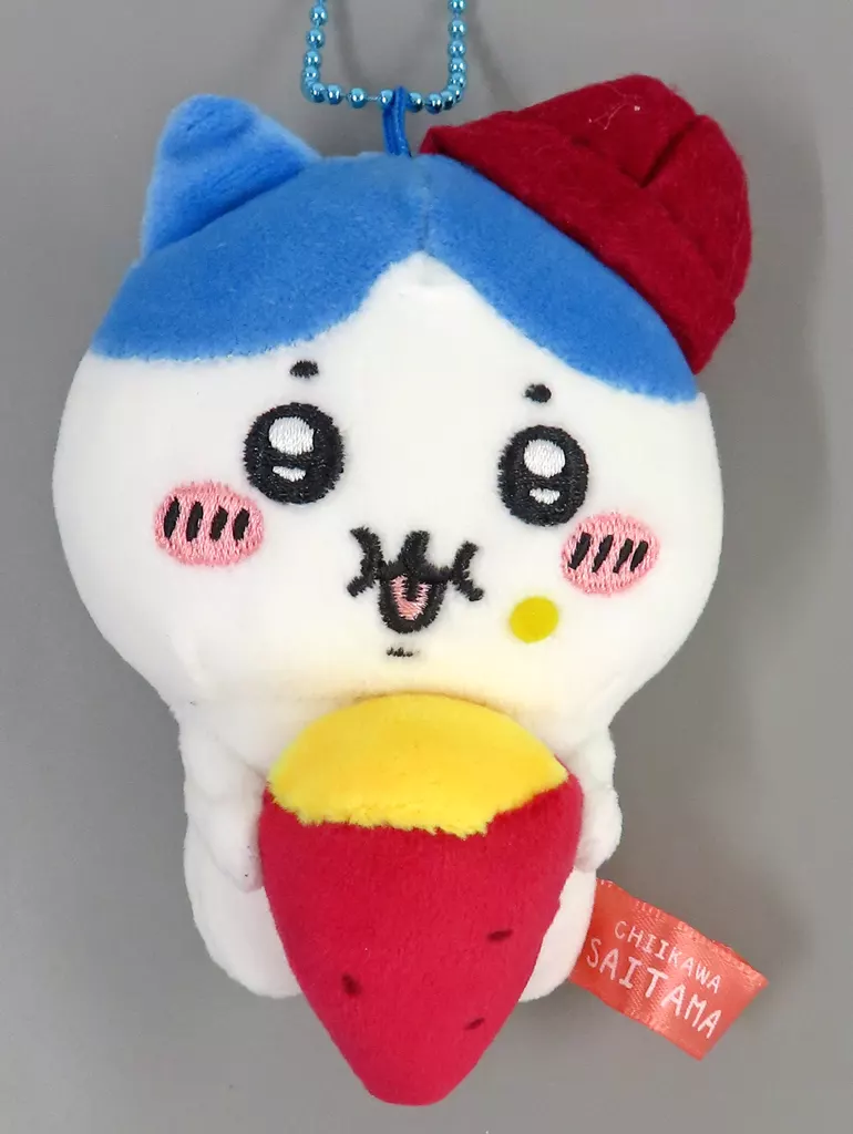 「さつまいも」ぬいぐるみキーチェーン ハチワレ - 公式商品画像 | AniSmile