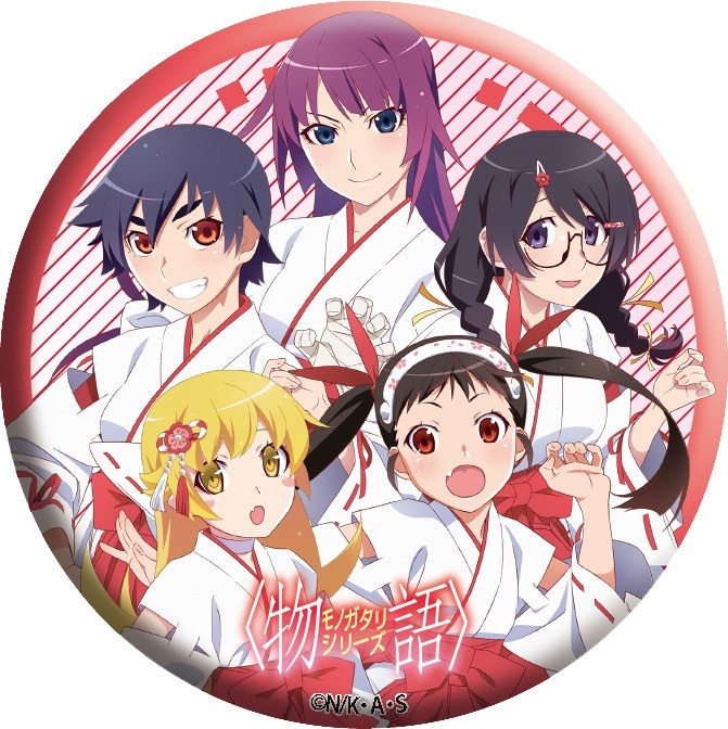 物語シリーズ トレーディング缶バッジ 画像 2 | AniSmile