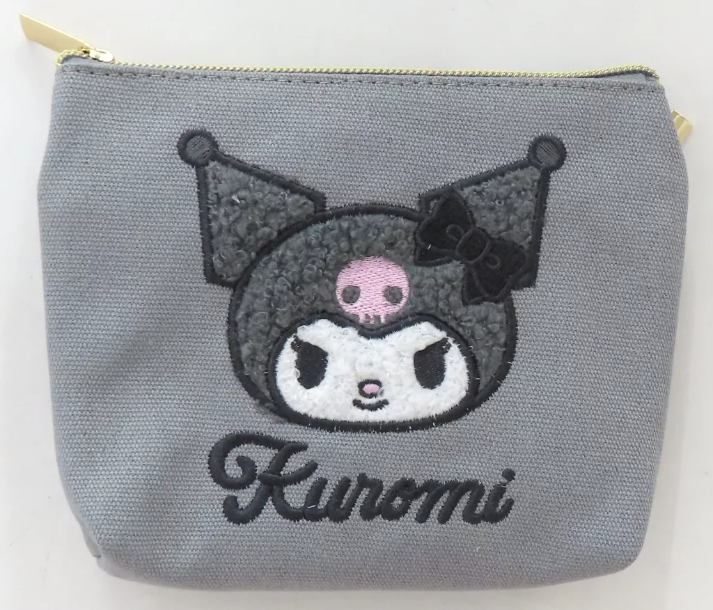 マルチポーチ 立体アップリケ刺繍 KU - 公式商品画像 | AniSmile