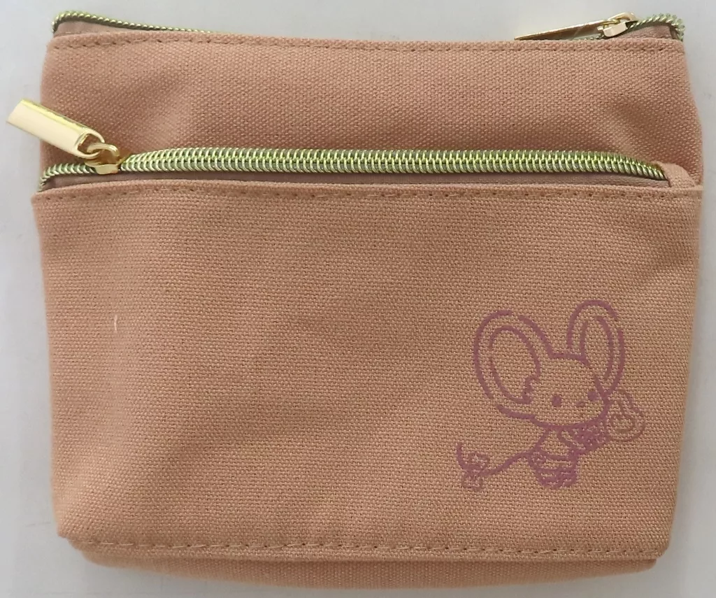 マルチポーチ 立体アップリケ刺繍 MM 画像 2 | AniSmile
