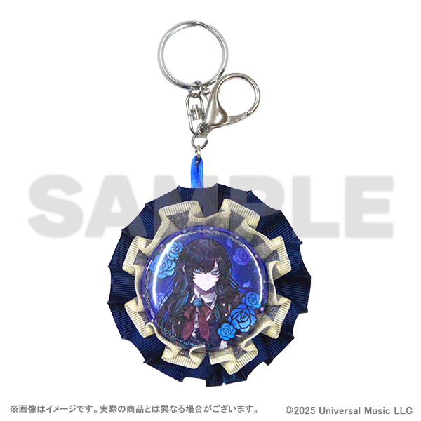 Ado 缶バッジ付きロゼットリボンキーホルダー - 官方商品图片 | AniSmile