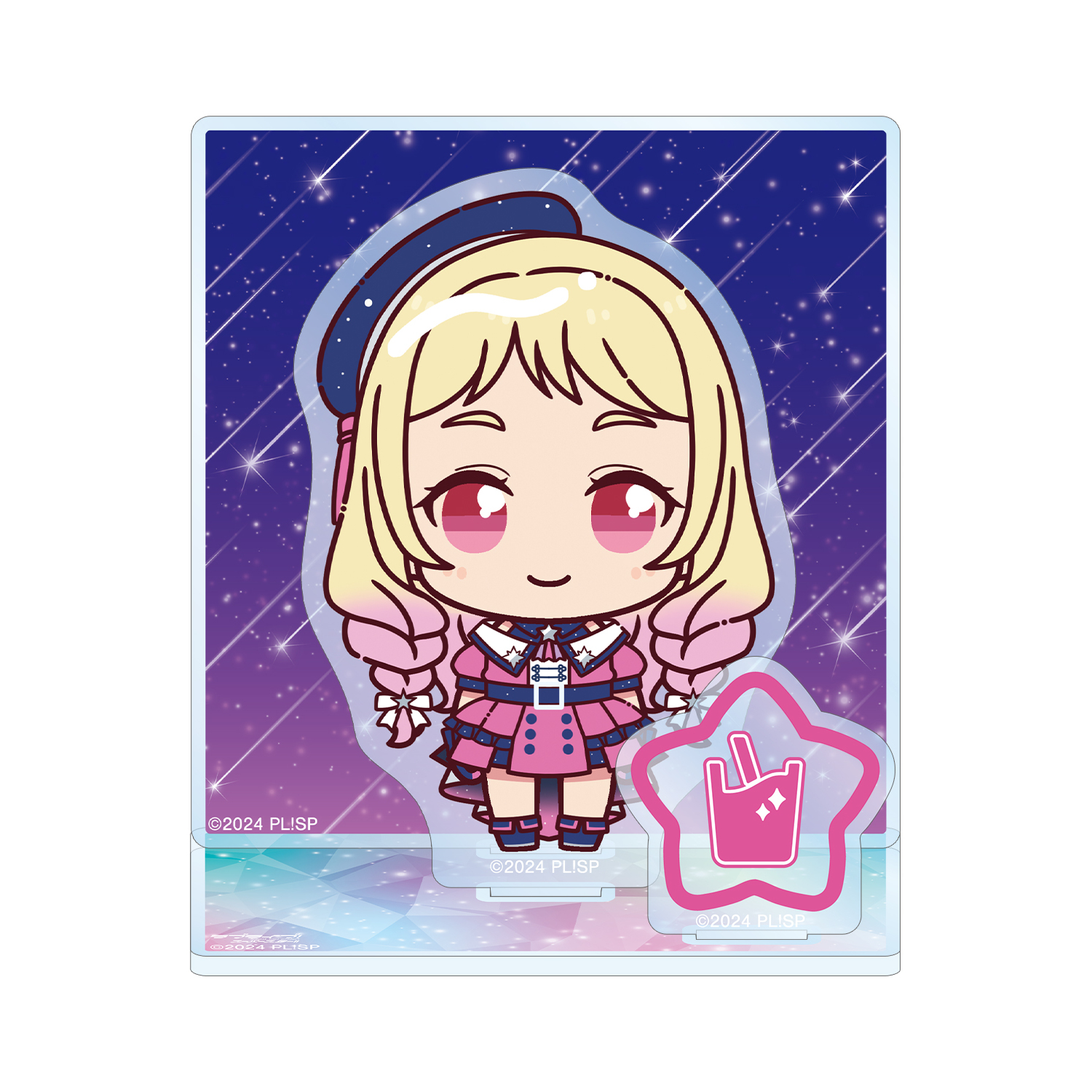 鬼塚夏美 ちょこんと! スーパースター!!ver. パーツ付きBIGアクリルスタンド - AniSmile