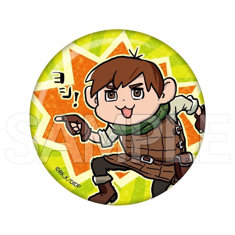 ダンジョン飯 ヨシ!キラキラ缶バッジ チルチャック - 公式商品画像 | AniSmile