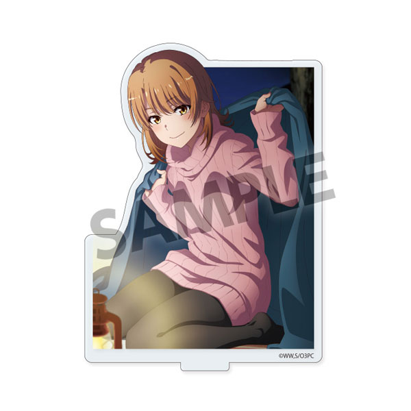 やはり俺の青春ラブコメはまちがっている。 アクリルフィギュア 一色いろは キャンプ 完 - official product image | AniSmile