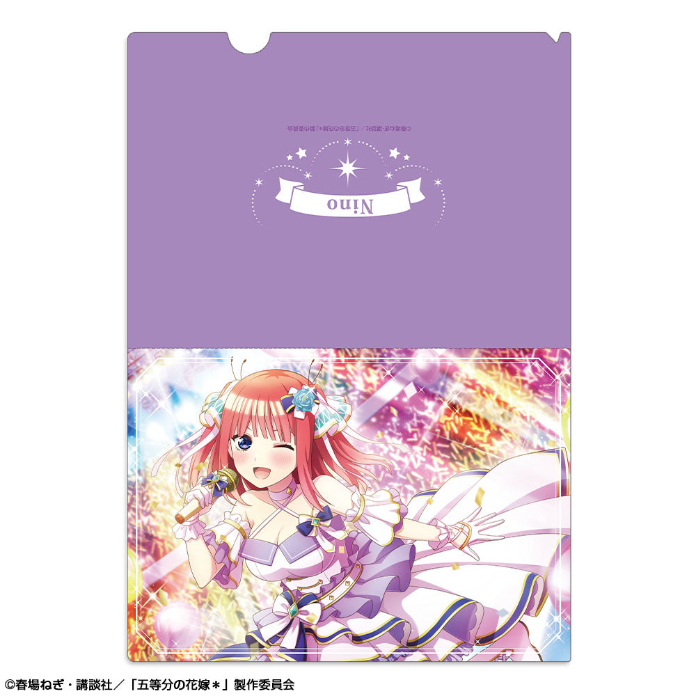 五等分の花嫁* クリアファイル Ver.2 デザイン02(中野二乃/A) - 公式商品画像 | AniSmile