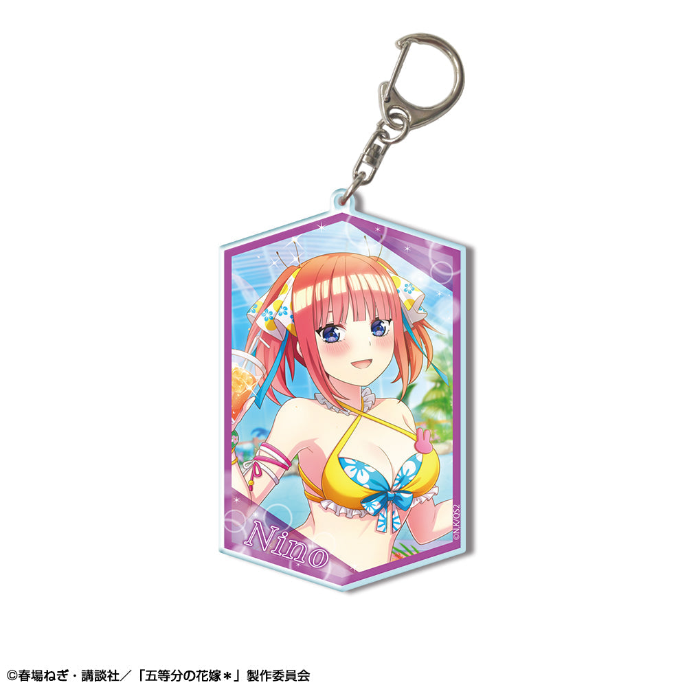 五等分の花嫁* ビッグアクリルキーホルダー Ver.2 デザイン02(中野二乃) - 公式商品画像 | AniSmile