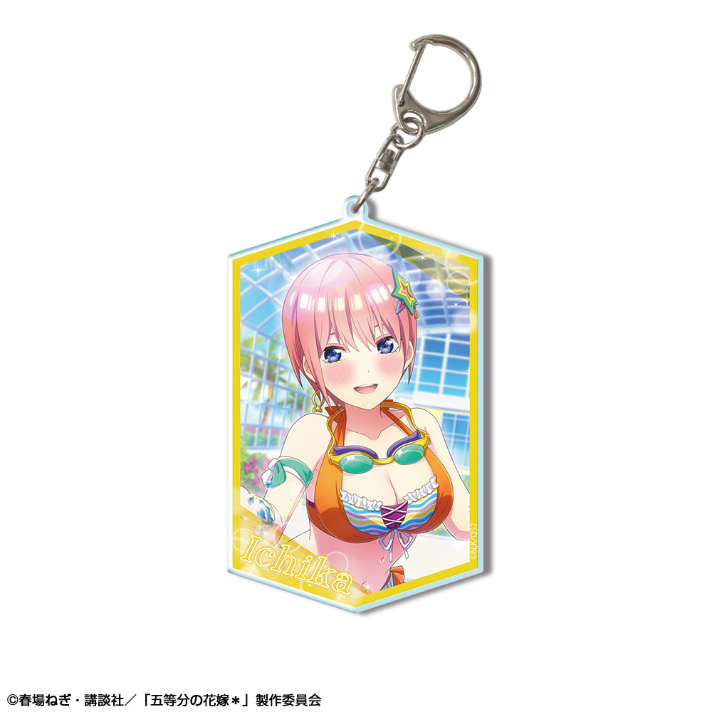 五等分の花嫁* ビッグアクリルキーホルダー Ver.2 デザイン01(中野一花) - official product image | AniSmile