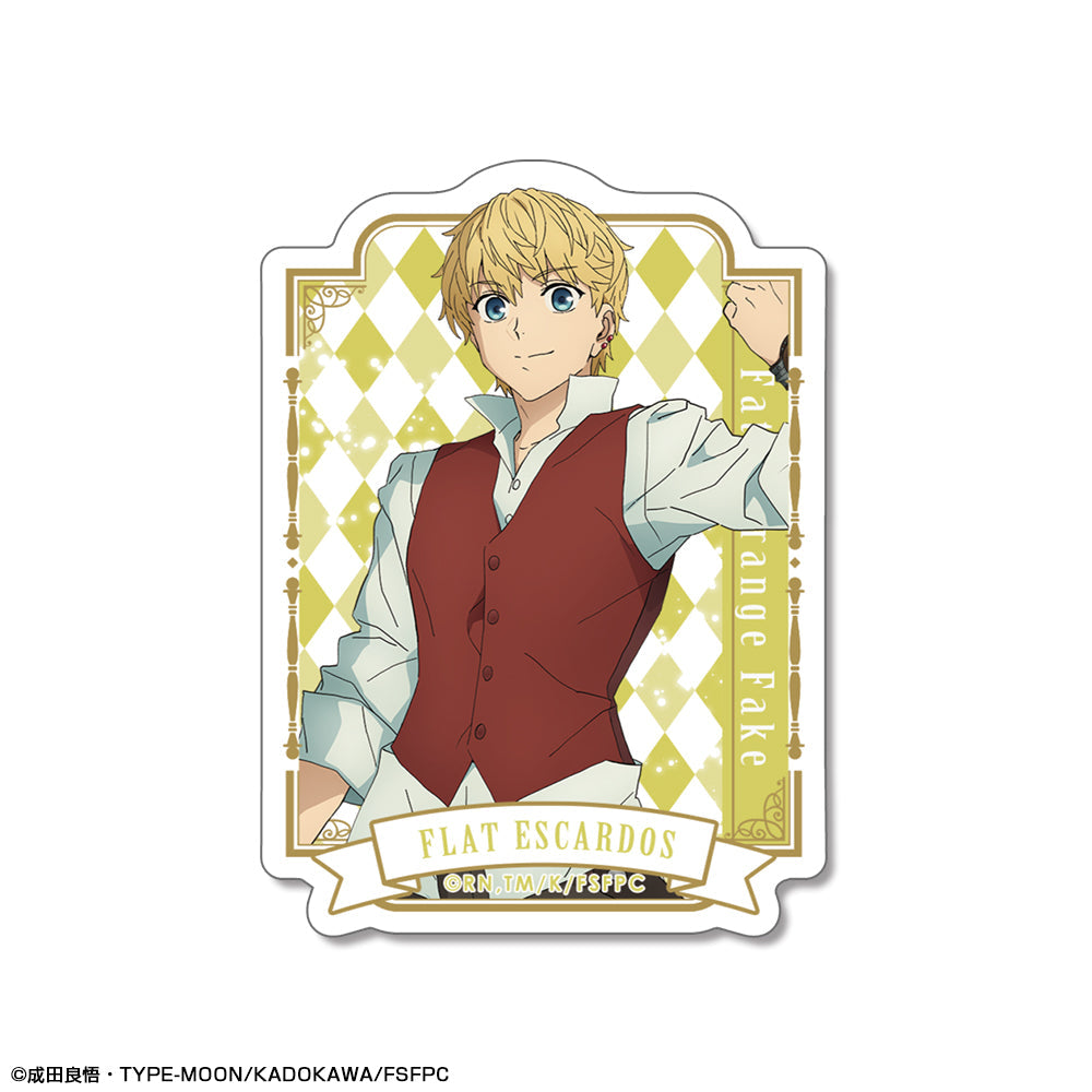 『Fate/strange Fake』 ミニステッカー デザイン06(フラット・エスカルドス) - 公式商品画像 | AniSmile