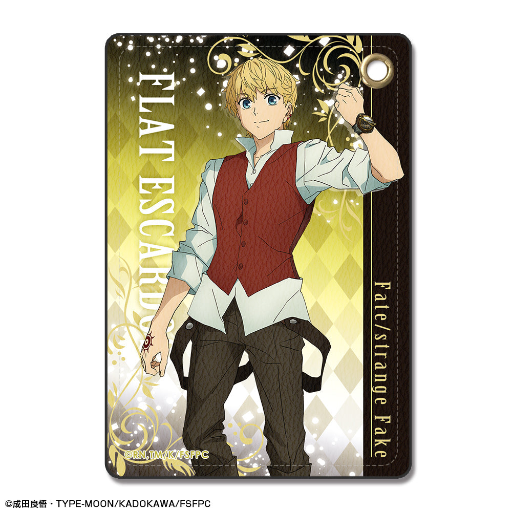 『Fate/strange Fake』 レザーパスケース デザイン06(フラット・エスカルドス) - 公式商品画像 | AniSmile