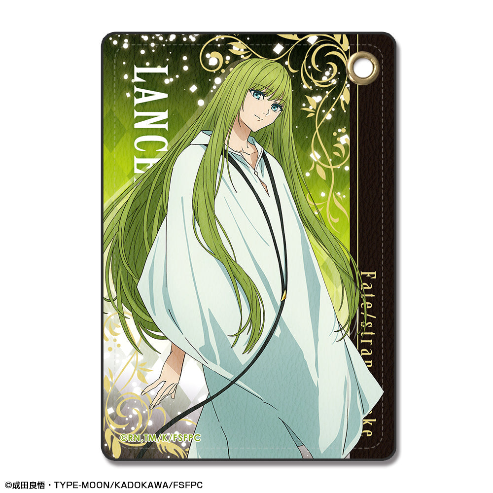 『Fate/strange Fake』 レザーパスケース デザイン05(ランサー) - 公式商品画像 | AniSmile